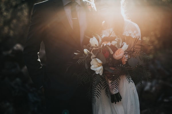 結婚式に